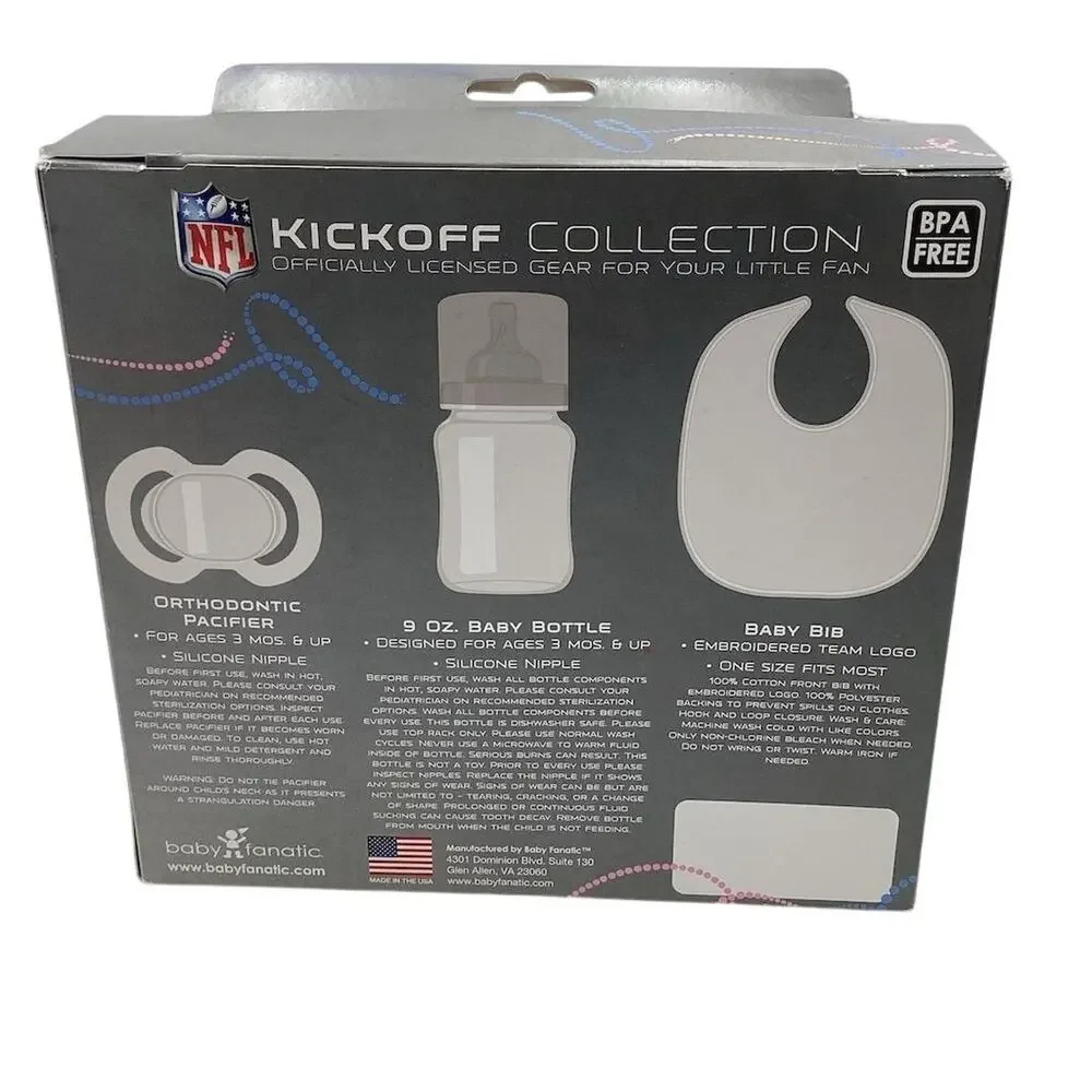Jacksonville‎ Jaguars NFL Baby Gift Set Kickoff Collection Unisex